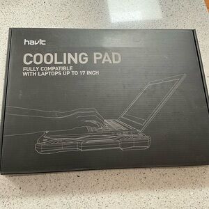 Cooling pad for laptops up to 17”